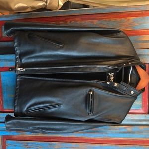 Schott NYC Black Leather Jacket